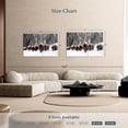 thumbnail image 4 of Elephant Stock Bison Herd In Winter Wall Art - Horizontal Canvas Wall Art - Living Room Wall Decor - Animal Canvas - Gray And Brown Decor - 51" x 34", 4 of 8