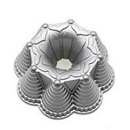 

8 Inch Cake Mold Pan Heavy-Duty Cast Aluminum Baking Mold for Birthday Cake Muffin - Non-Stick Baking Trays