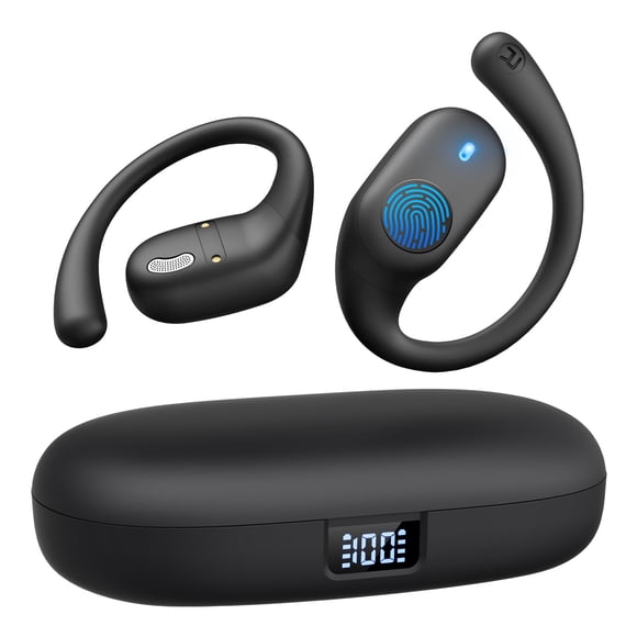 Auriculares abiertos Eigsupia True Bluetooth 5.3 36H Playtime