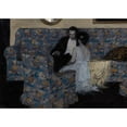 thumbnail image 2 of Dean Cornwell 24x18 Black Ornate Framed Double Matted Museum Art Print Titled: Options (1917), 2 of 5