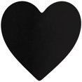 thumbnail image 5 of Pegatinas en forma de corazón de 2,5 cm. 1" Corazón Negro brillar Electrónica, 5 of 5