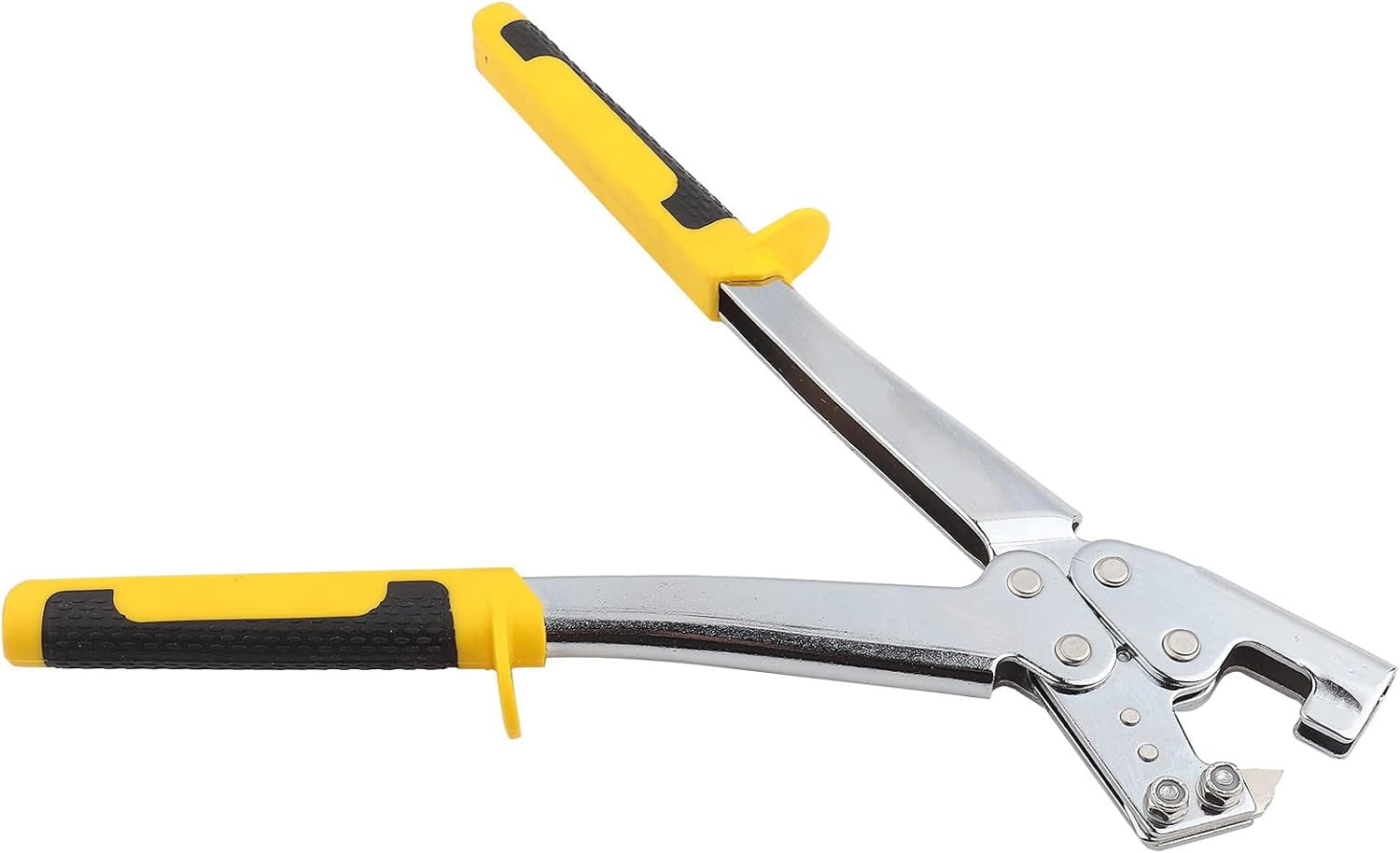 ABCISI Steel Stud Crimper, Firm High Hardness Good Toughness Handle Stud Crimper, Metal Stud Crimper Punch Lock Framing Fastening Crimping Single Hand Tool for Home Fixing Light Steel Keels