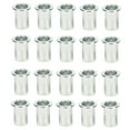 thumbnail image 1 of 20Pcs Rivet Nut Kit M8x10 Aluminum Alloy Regular Flat Head Hardware Fastener Tool, 1 of 14