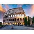 thumbnail image 1 of Colosseum Cross Stitch Embroidery Rome Building New Arrival Mosaic Landscape Wall Decor,40*50 cm, frame not included.,8717, 1 of 4