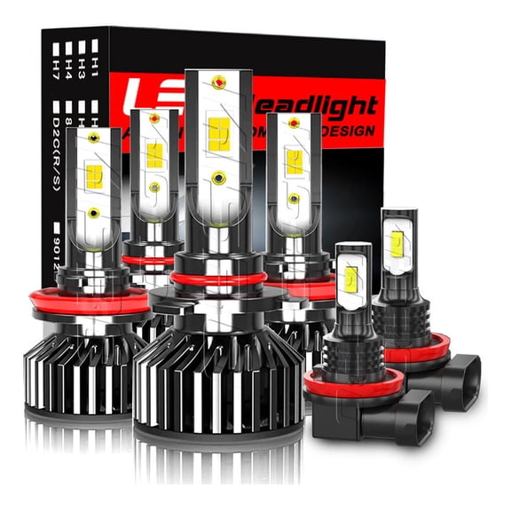 Applies to LED Headlight Kit 9005 H11 H8 60000lm For Honda High-Low Beam