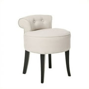 Vanity Chairs  Safavieh Hannah Birch Wood Vanity Chair in Beige