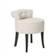 Vanity Chairs Safavieh Hannah Birch Wood Vanity Chair in Beige Vanity Chairs Safavieh Hannah Birch Wood Vanity Chair in Beige