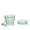 Green, variant on Portable Collapsible Silicone Travel Cup With Lid & Lanyard, Compact Foldable Outdoor Water Mug, Leakproof Reusable Drinking Cup For Camping Hiking Gym Travel Daily On-The-Go Use, Pink