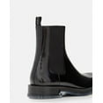 thumbnail image 4 of Alexander Mcqueen Black Leather Chelsea Boots Black (Men's), 4 of 4