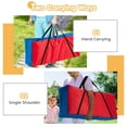thumbnail image 2 of Costway Giant 4 in A Row Connect Game Carry & Storage Bag for Life Size Jumbo 4 to Score (Only Bag - Game Set NOT Included), 2 of 9