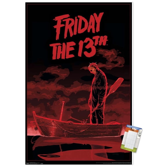 Friday The 13th - Boat Wall Poster, 22.375" x 34"