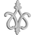 thumbnail image 2 of 9 7/8"W x 11 7/8"H x 1 7/8"P Fleur de Lis Onlay, 2 of 4