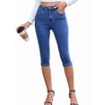 thumbnail image 2 of Women Jeans Trendy High Waisted Slim Fit Stretch Denim Jeans XXL, 2 of 9