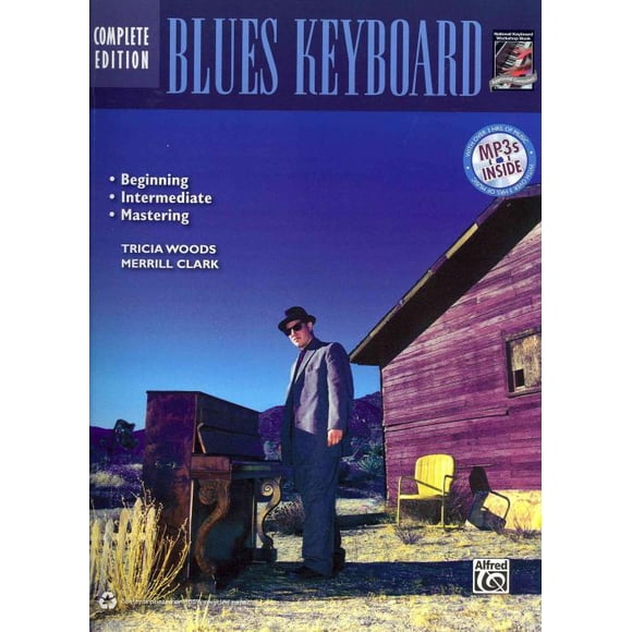 Clavier Complet Blues Method, Tricia Woods, Merrill Clark Produit Multimédia Mixte
