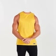 thumbnail image 4 of Premium Durable Boxing Jersey with Satin Finish Fabric - Comfortable & Stylish Training Gear for Unmatched Performance in Yellow, Size XX-Large, 4 of 6