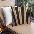thumbnail image 1 of Ahgly Company Abstract Stripe Pattern Coussin d'Extérieur, 18 Pouces par 18 Pouces, 1 of 6