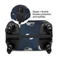 thumbnail image 4 of Xecao Vintage Marine print Elastic Luggage Cover, with double-sided print , is perfect for travel, business, and daily use, 4 of 9