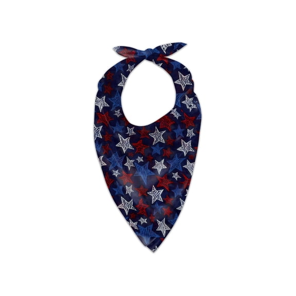Fourth of July Women’s Star Bandana from Way to Celebrate, One Size, Blue/Multi