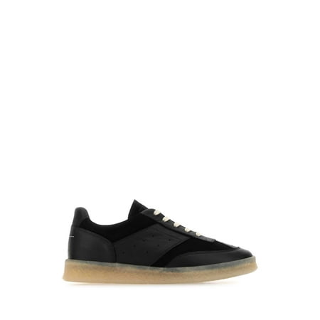 

MM6 MAISON MARGIELA Two-Tone Leather And Suede Sneakers