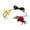 Red, variant on Door Cats Play Swing Toy Interactively Kittens Game Toy Sticky for Felines Fun and Activity
