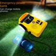 thumbnail image 4 of Luz de lectura LED con reproductor de tarjeta TF y radio con carga manual solar multicanal, 4 of 6