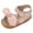 Pink, variant on Akiihool Baby Shoes Soft Open Toe Casual Flat Shoes Summer Sandals for First Walking, Black Size 2