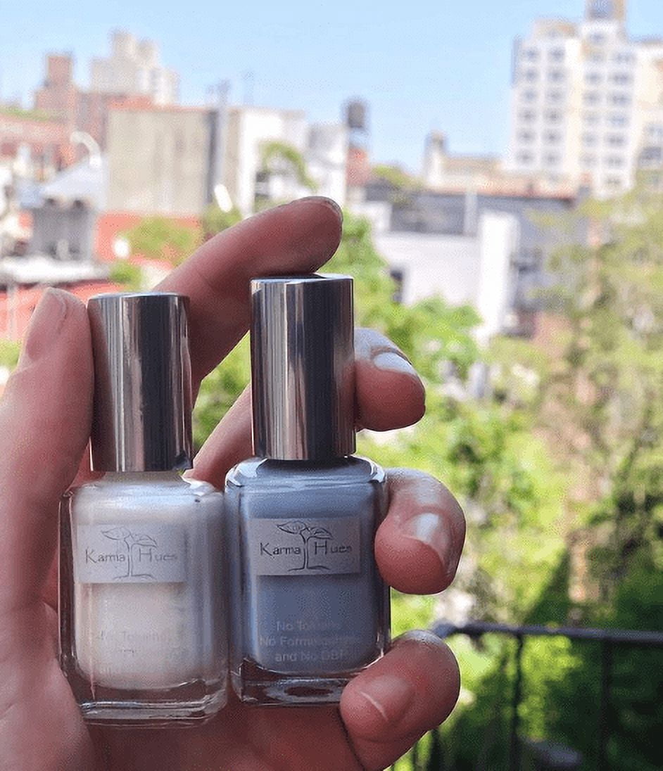 karma Organic beautiful Combination of Natural Nail Polish-Non-Toxic Nail Art, Vegan and Cruelty-Free Nail Paint