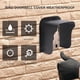 thumbnail image 3 of Doorbell Rain Cover, Outdoor Doorbell Sun Protection Box, Metal Socket Rain Cover, Durable, Black Socket Cover, Suitable for Doorbell Waterproof Cover, 3 of 5