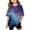 X9Blue, variant on lnmuld Cute Tops for Girls Galaxy Print Short Sleeve Graphic Tee Loose Fit Comfortable Casual Top for Kids Boys and Girls Color:Blue,Size:12-13 Years