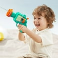 thumbnail image 2 of Pistola de agua tipo revólver para adultos y niños, 18 x 12 x 4,5 cm, plástico ABS, alcance de 6-7,5 m, juguete acuático de verano para gatos, 2 of 6