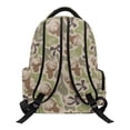 thumbnail image 2 of KEIAHUAN Deer Camo Backpack for Kids, Weatherproof Daypack with Large Capacity, 17 Inch Student School Bag Fits 14 Inch Laptop, Multi Pocket for Boys Girls Ages 6-14 Elementary Middle School, 2 of 7