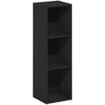 thumbnail image 5 of Fulda Book Shelf, 3-Tier Modern Narrow Bookshelf, 10-in Width Bookcase, 9.3" x 9.8" x 31.5", for Living Room, Bedroom, Home Office, Blackwood, 5 of 6