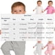 thumbnail image 3 of Peleles para niños, adecuados para todas las estaciones, mono para niños y niñas, con botones, manga larga, cuello redondo, lindos, sólidos, largos, de poliéster para niños., 3 of 6