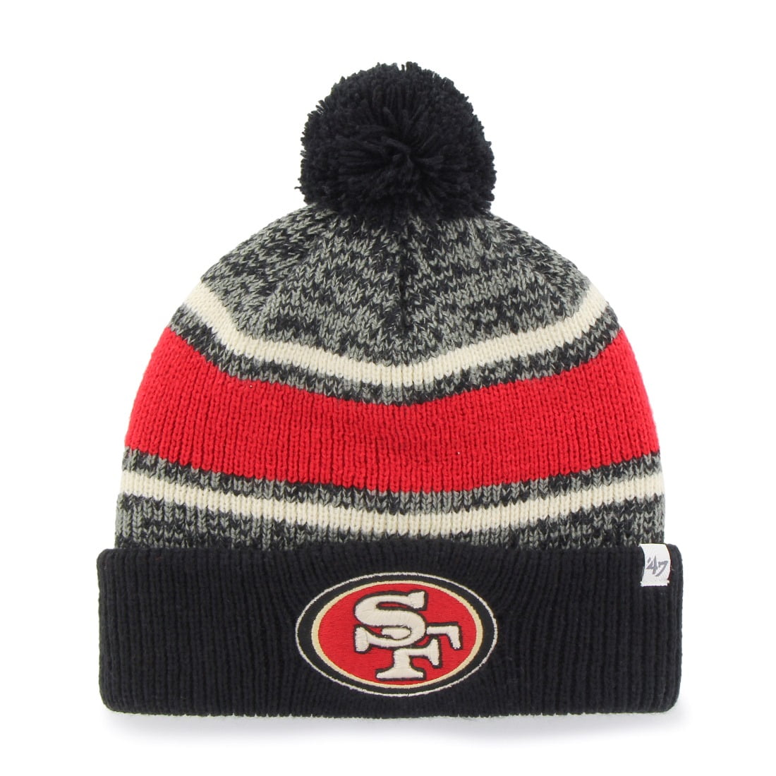 San Francisco 49ers 47 Brand NFL "Fairfax" Cuffed Knit Hat by 47 Brand