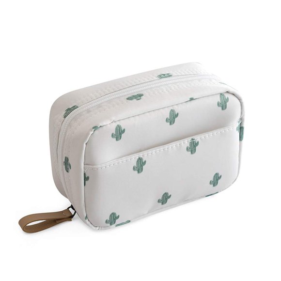 Makeup Bag Travel Cosmetic Bag Toiletry Bag Organizer Pouch Purse Travel Accessories,Cactus