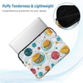 thumbnail image 2 of FORMRS 15-15.6 inch Laptop Sleeve Case Soft Carrying Quilted Computer Bag Cover, Bubbles Hamburger, 2 of 7