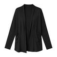 thumbnail image 7 of FchengtaiS Womens Lightweight Cardigans Long Sleeve Open Front Casual Cardigan with Pockets, 7 of 7