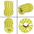 thumbnail image 2 of 3/8 Inch 100 Feet Braided Rope 3520 LBS High Strength Polyester Rope Tree Work Rope for Swing Camping, 2 of 6