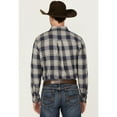 thumbnail image 4 of Cody James Men's Howdy Plaid Print Long Sleeve Button-Down Stretch Western Shirt - CJSP24W84-NVY Medium, 4 of 4