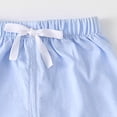 thumbnail image 2 of ZHANGDER 3 Pack Baby Boy Shorts Casual Elastic Waist Soft Clothes for Summer Daily with Drawstring, 18M-6Y, 2 of 8
