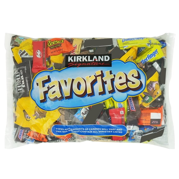 Kirkland Signature Favorites Chocolate Bag, Variety Pack, 90 Ounce