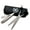 Black, variant on 8" Salon Hair Scissors Set Barber Hair Cutting Shears Hairdressing Styling Kit