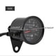 thumbnail image 5 of Medidores compactos con indicador para seguimiento de kilometraje y velocidad Odómetro de motocicleta negro de 60 mm Velocímetro, 5 of 8