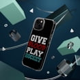 thumbnail image 4 of DistinctInk Clear Case for Apple iPhone 15 PRO (6.1" Screen) - Give Blood Play Hockey, 4 of 9