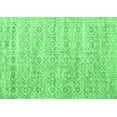 thumbnail image 1 of Ahgly Company Indoor Rectangle Persian Emerald Green Traditional Area Rugs, 2' x 3', 1 of 4