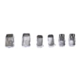 thumbnail image 3 of Cubiertas de Interruptor de Control Manual Macarena 6pcs Cromo y Negro, 3 of 6
