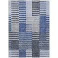 thumbnail image 2 of Addison Rugs Chantille Indoor/Outdoor Transitional Striped Blue Washable Rectangle Rug, 9' x 12', 2 of 6