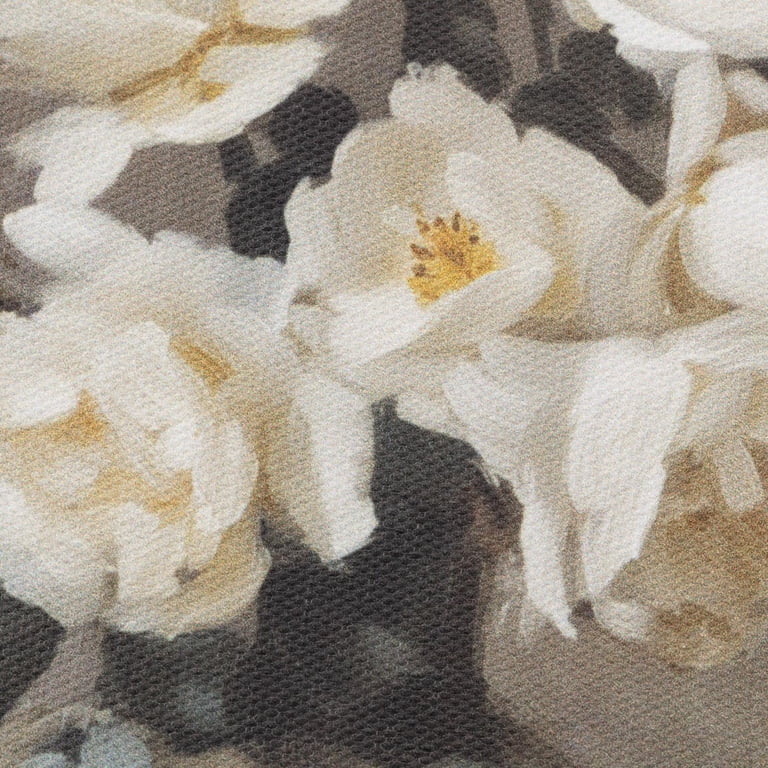 My Texas House Vintage White Floral Framed Canvas 12x16 photo 3
