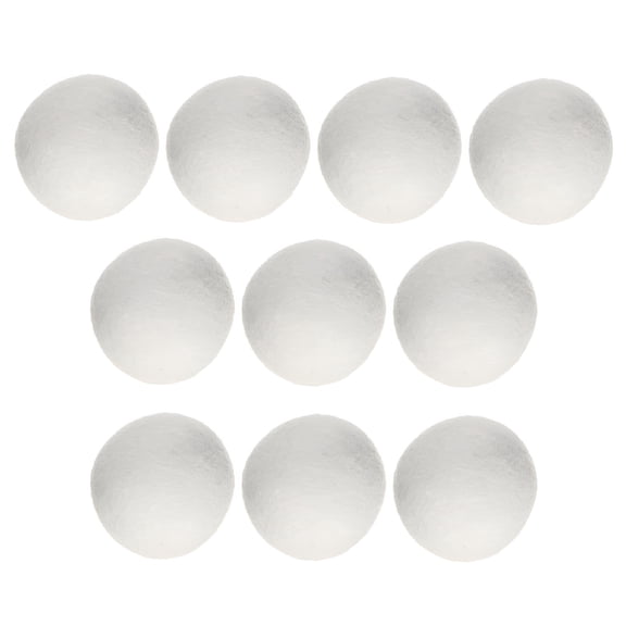 BPPEG Wool Dryer Balls - 10-Pack 4cm,Reusable Natural Fabric Softener Laundry Balls
