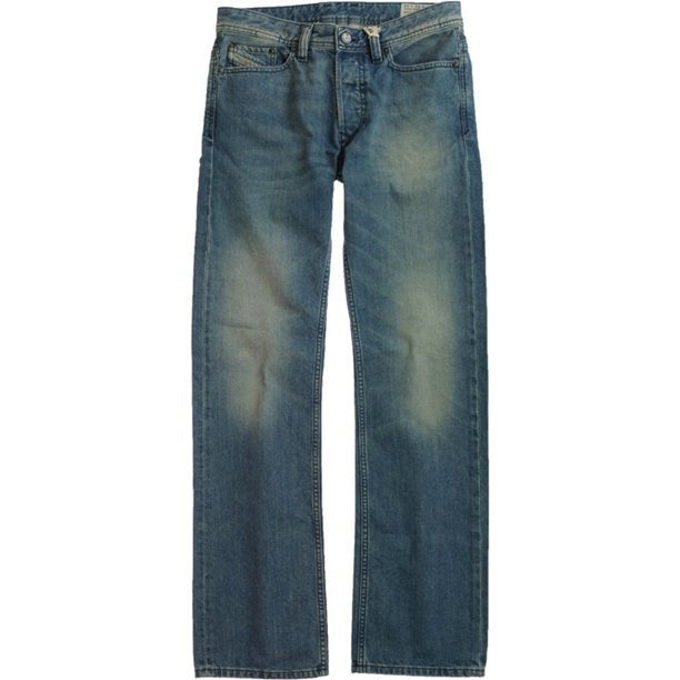 Diesel Industry Viker Straight Leg Jeans para Hombre, Azul, 30W x 32L Diesel Pierna recta